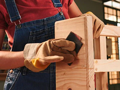 Dụng cụ cần thiết cho chế biến gỗ: Khối chà nhám cho đồ nội thất